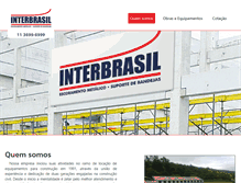 Tablet Screenshot of interbrasillocadora.com.br